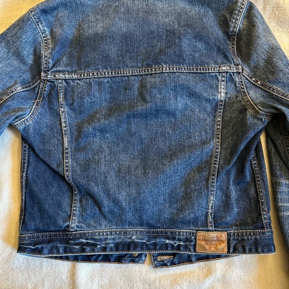 Abercrombie & Fitch Blue Jean Jacket - Picture 4 of 12
